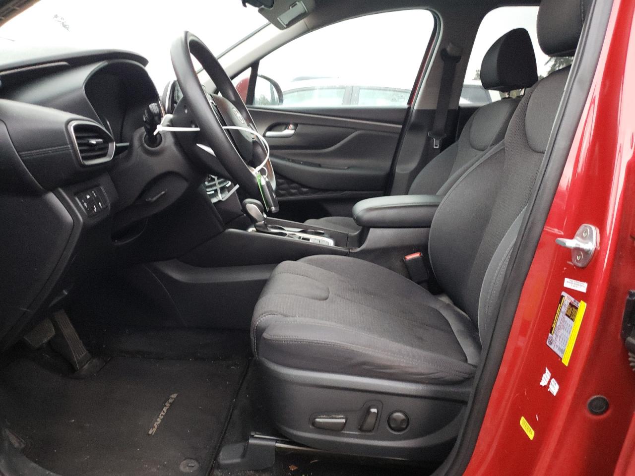 2020 Hyundai Santa Fe VIN 5NMS3CAD2LH166009 Copart auction photo, rear end damage thumbnail 7