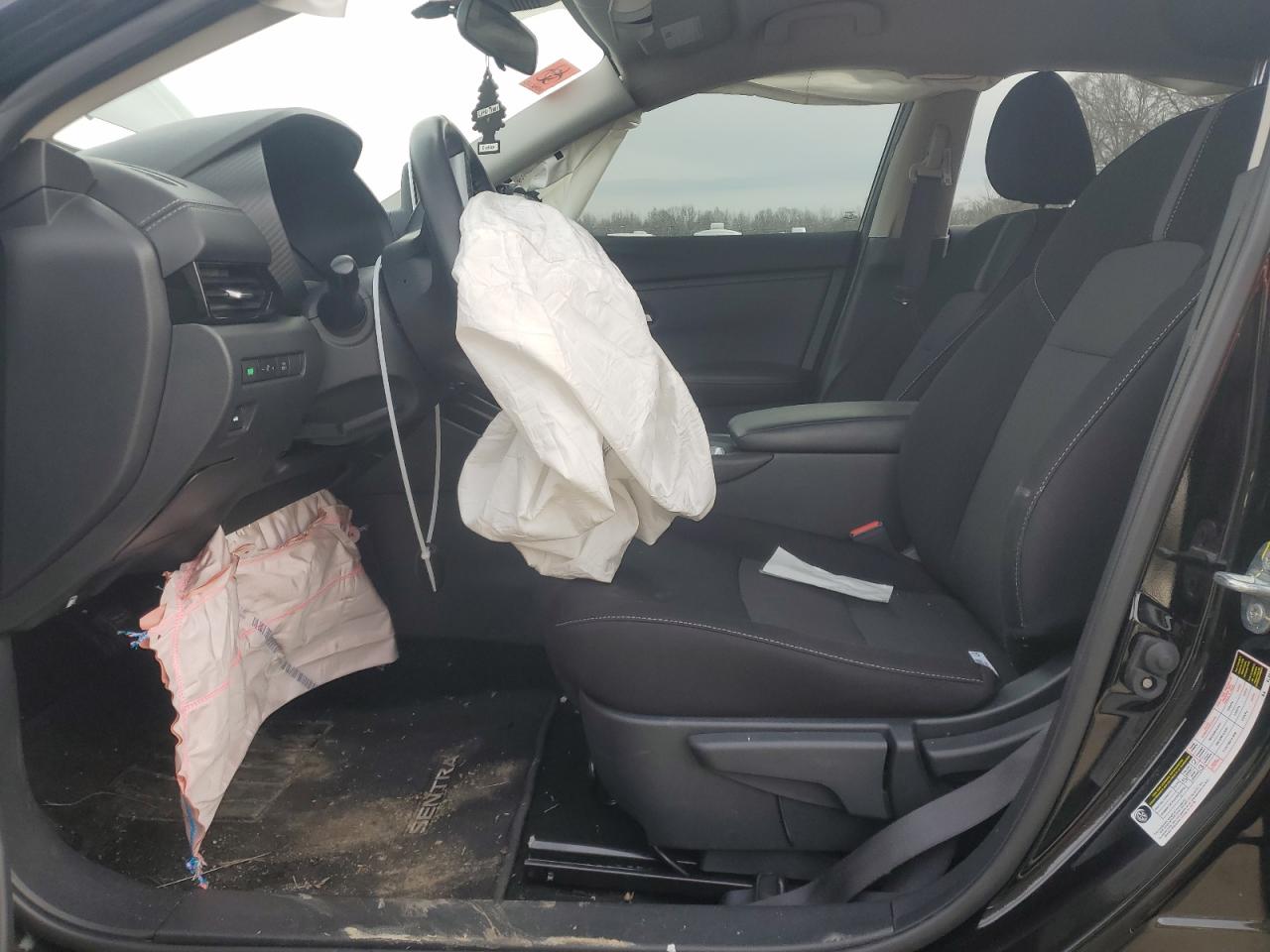 2022 Nissan Sentra VIN 3N1AB8CV5NY203812 Copart auction photo, front end / mechanical damage thumbnail 7
