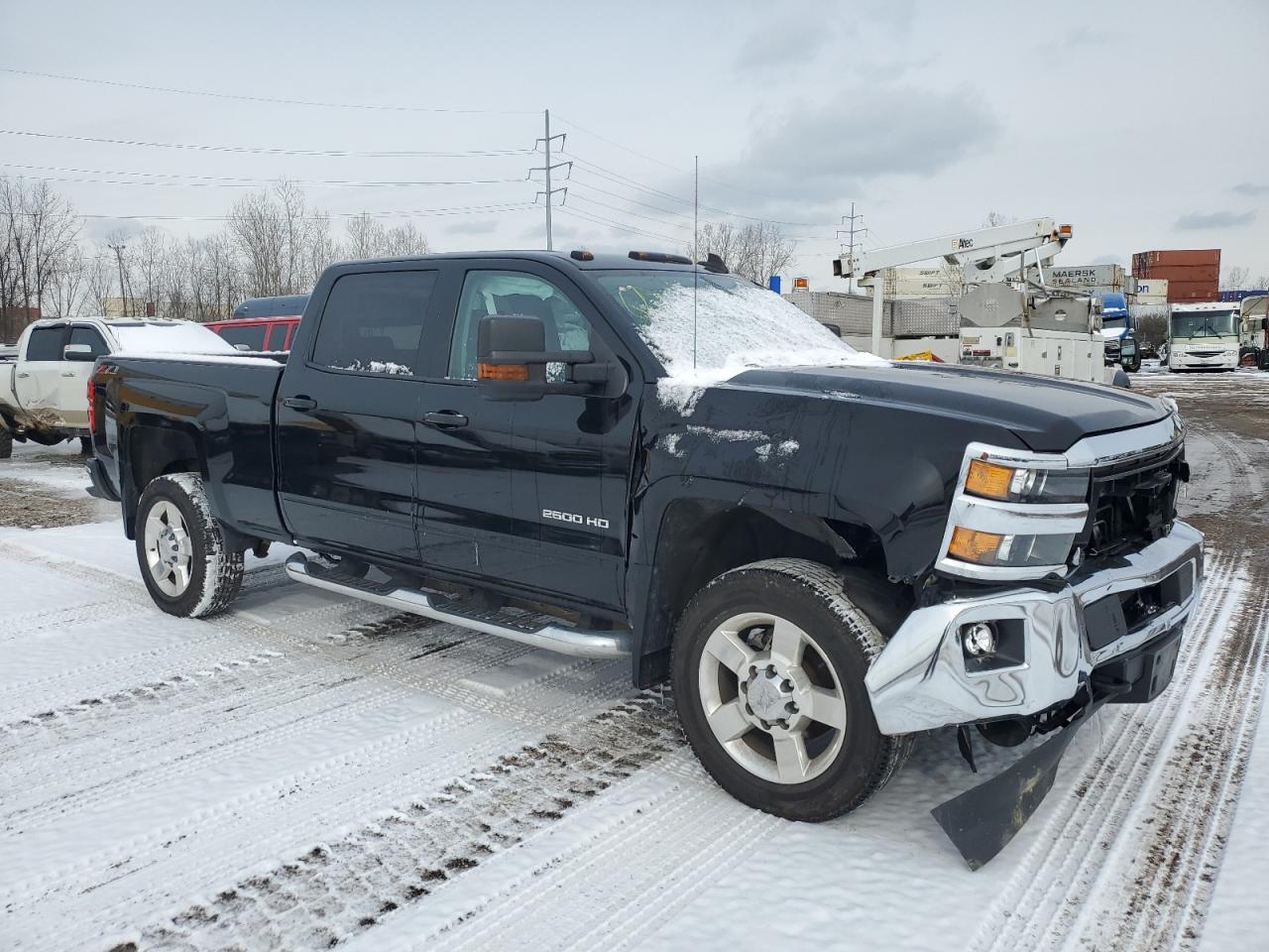 2018 Chevrolet Silverado VIN 1GC1KVEG2JF130975 Copart auction photo, front end damage thumbnail 4