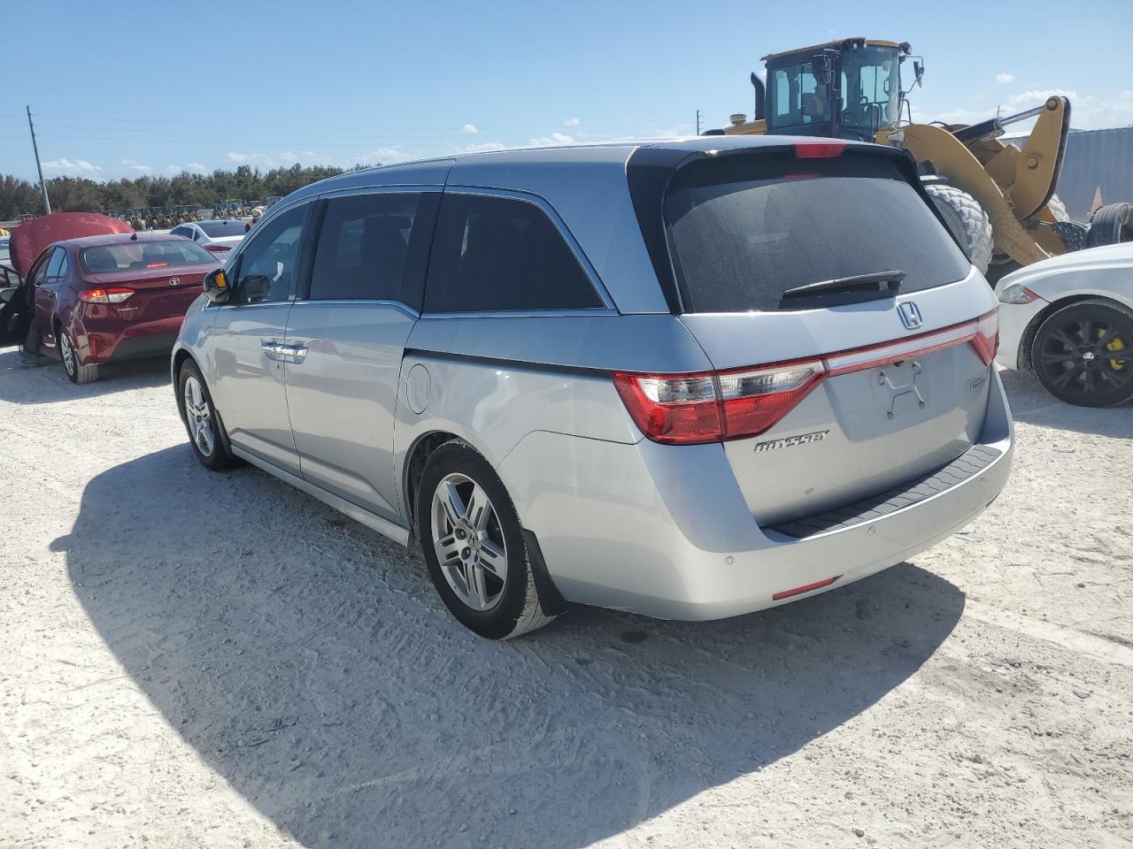 2012 Honda Odyssey VIN 5FNRL5H9XCB103141 Copart auction photo, water/flood damage thumbnail 2