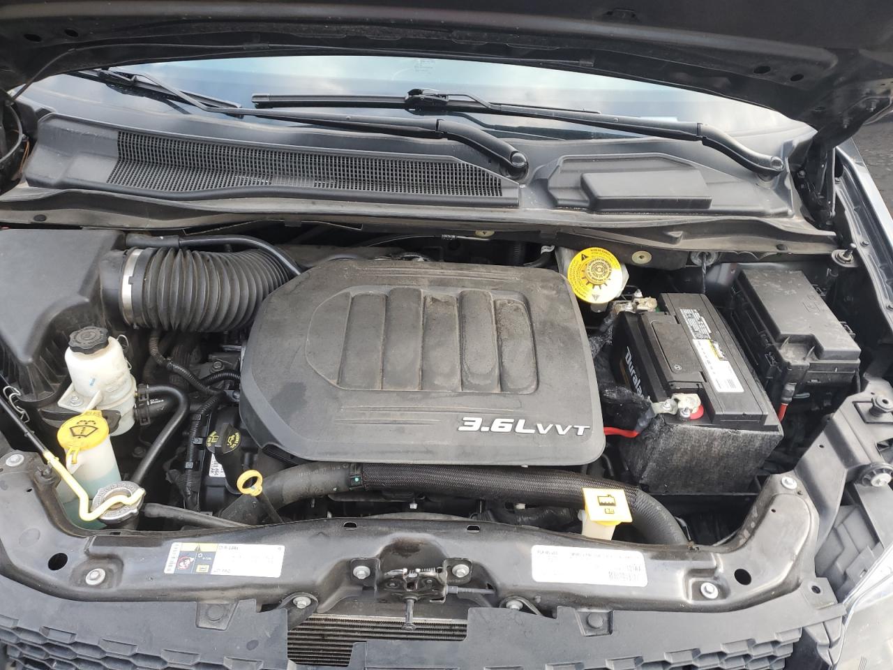 2018 Dodge Caravan VIN 2C4RDGEG2JR202971 Copart auction photo, rear end damage thumbnail 13