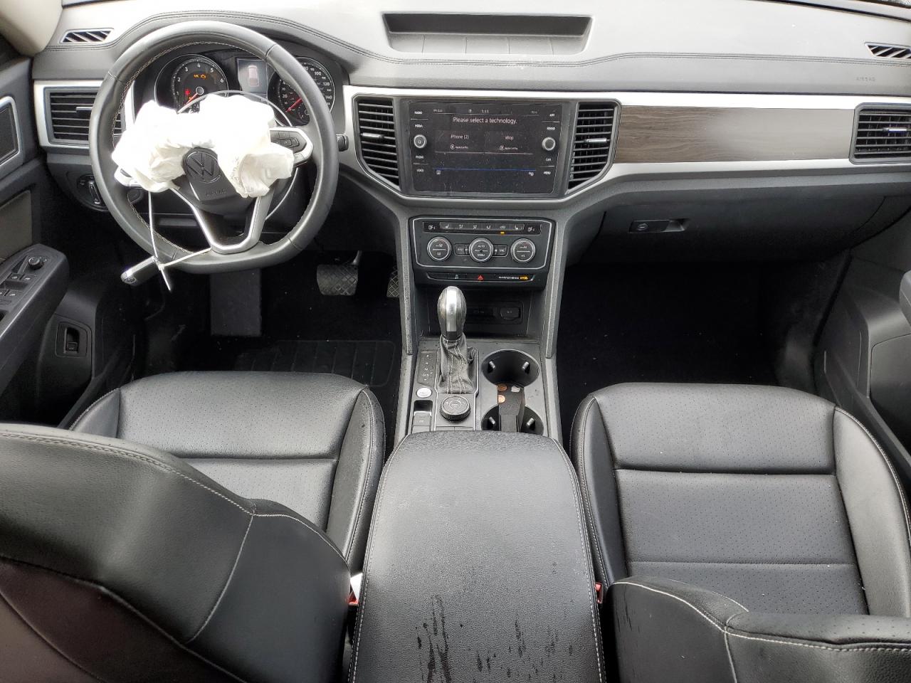 2021 Volkswagen Atlas VIN 1V2HR2CA0MC580832 Copart auction photo, front end / side damage thumbnail 8