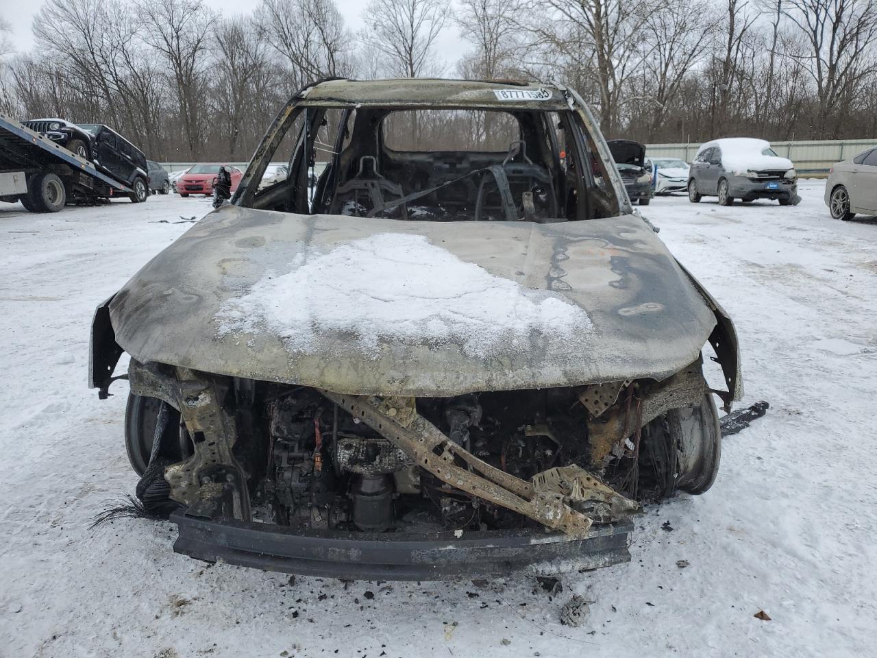 2021 KIA Telluride VIN 5XYP34HC5MG127371 Copart auction photo, burn damage thumbnail 5