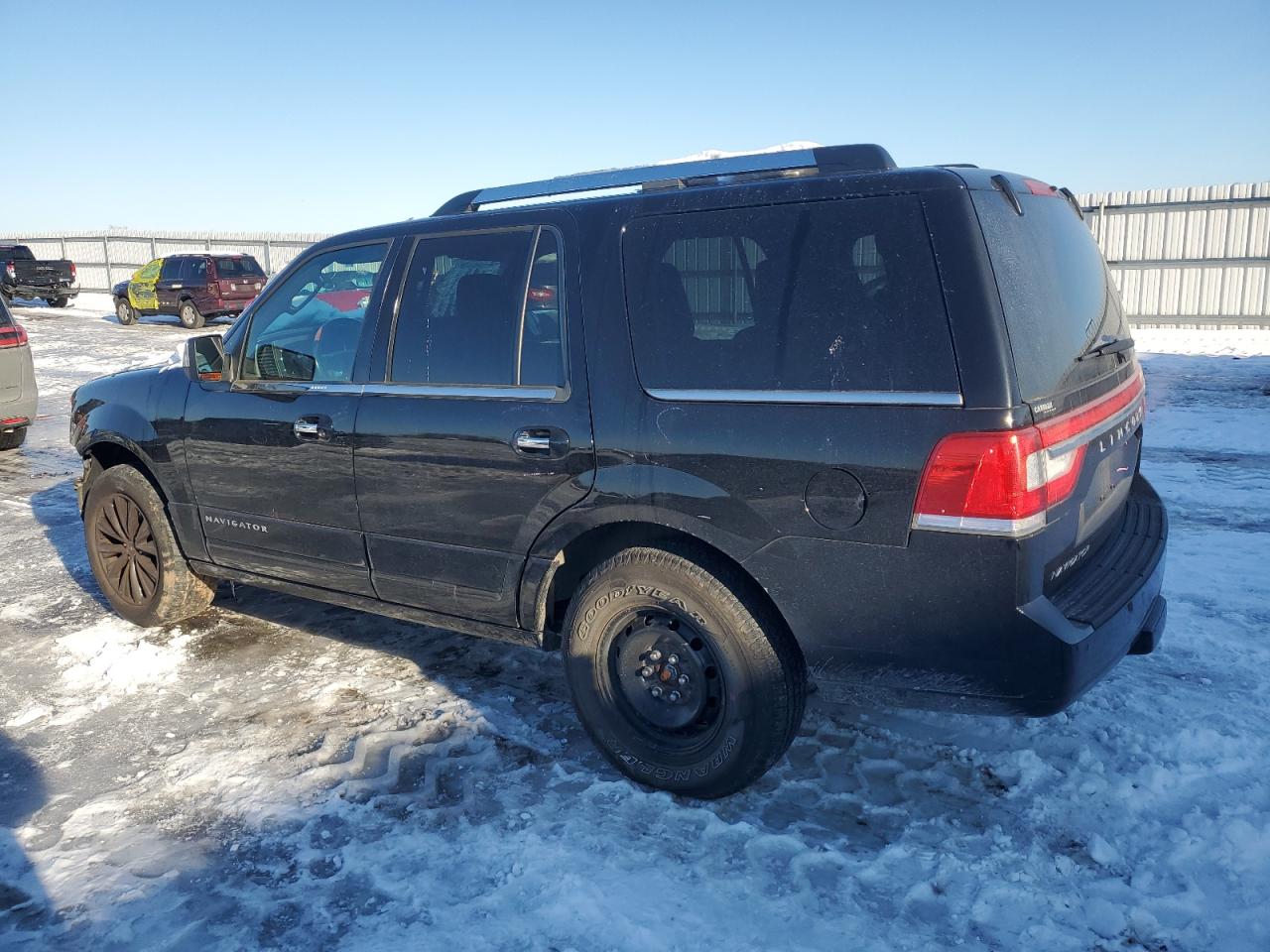 2017 Lincoln Navigator VIN 5LMJJ2JT2HEL08798 Copart auction photo, front end / minor dent/scratches damage thumbnail 2