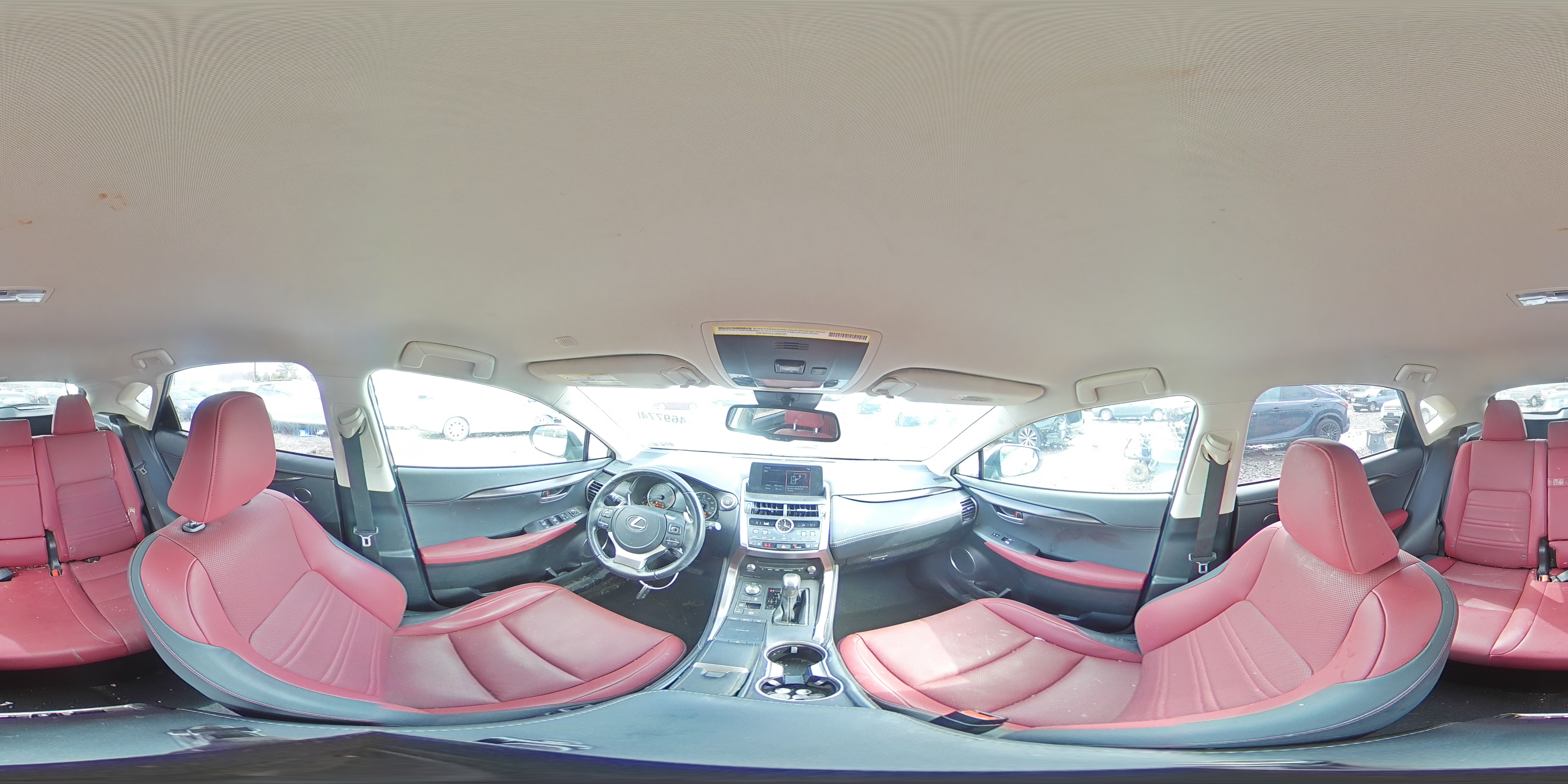 2021 Lexus NX VIN JTJDARDZ2M2259155 Copart auction photo, front end / rear end damage thumbnail 14