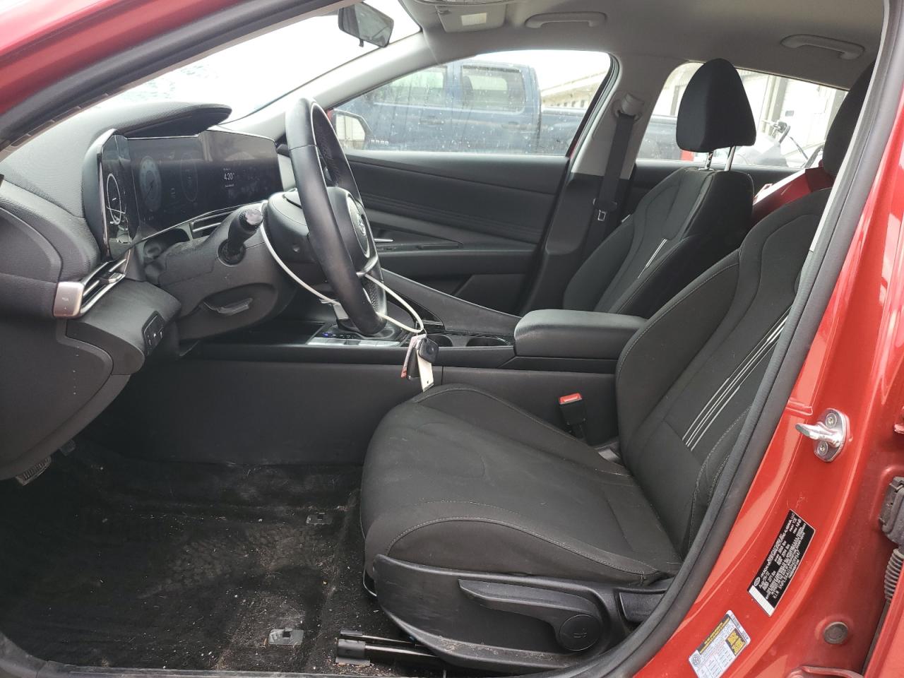 2023 Hyundai Elantra VIN 5NPLS4AG1PH099547 Copart auction photo, rear end damage thumbnail 7