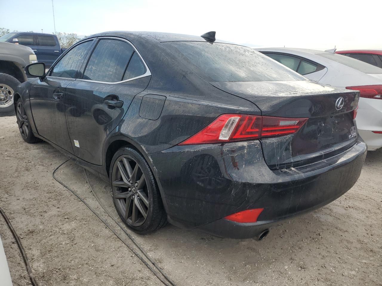 2014 Lexus IS VIN JTHBF1D21E5036992 Copart auction photo, water/flood damage thumbnail 2