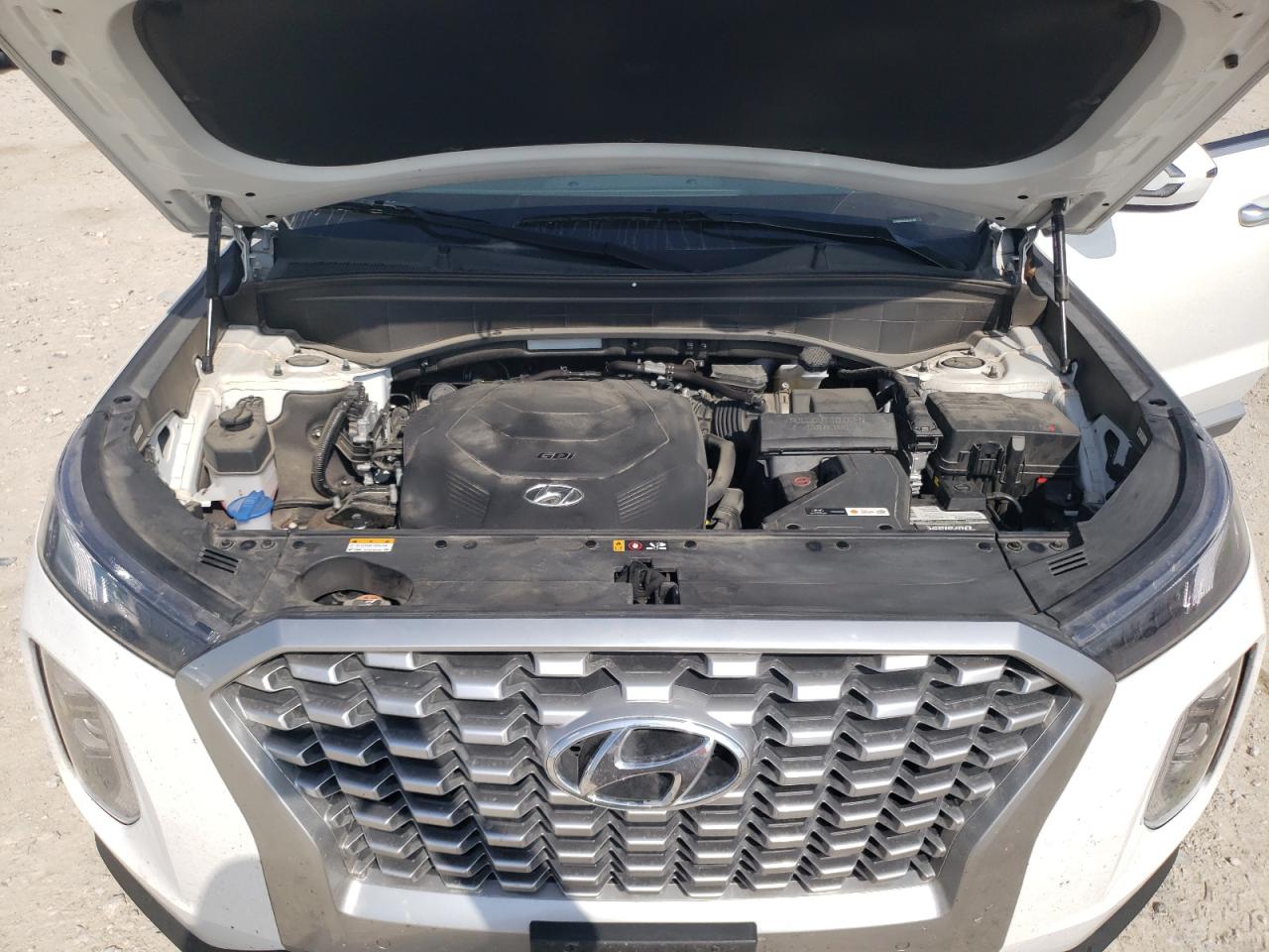 2022 Hyundai Palisade VIN KM8R4DHE3NU401881 Copart auction photo, rear end damage thumbnail 12