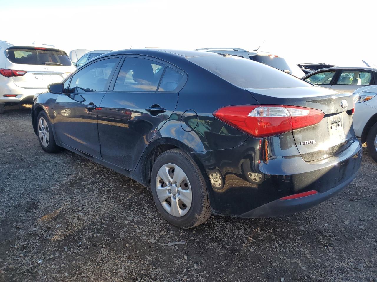 2015 KIA Forte VIN KNAFK4A66F5378301 Copart auction photo, front end damage thumbnail 2