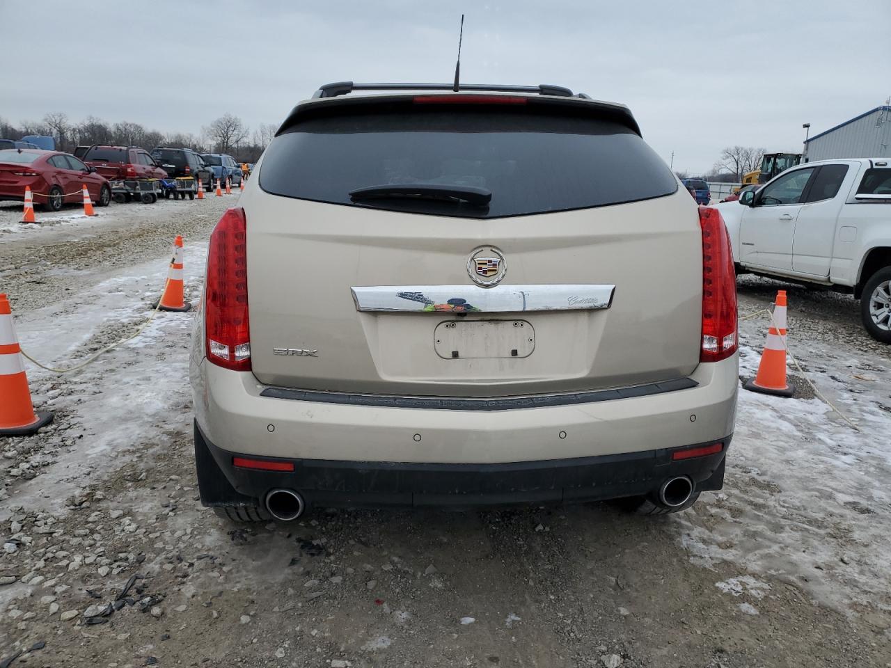 2010 Cadillac SRX VIN 3GYFNCEY5AS549063 Copart auction photo, front end damage thumbnail 6