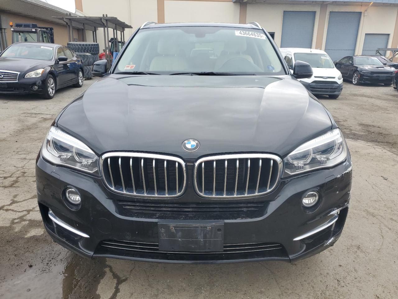 2015 BMW X5 VIN 5UXKR0C59F0K58675 Copart auction photo, side / rear end damage thumbnail 5