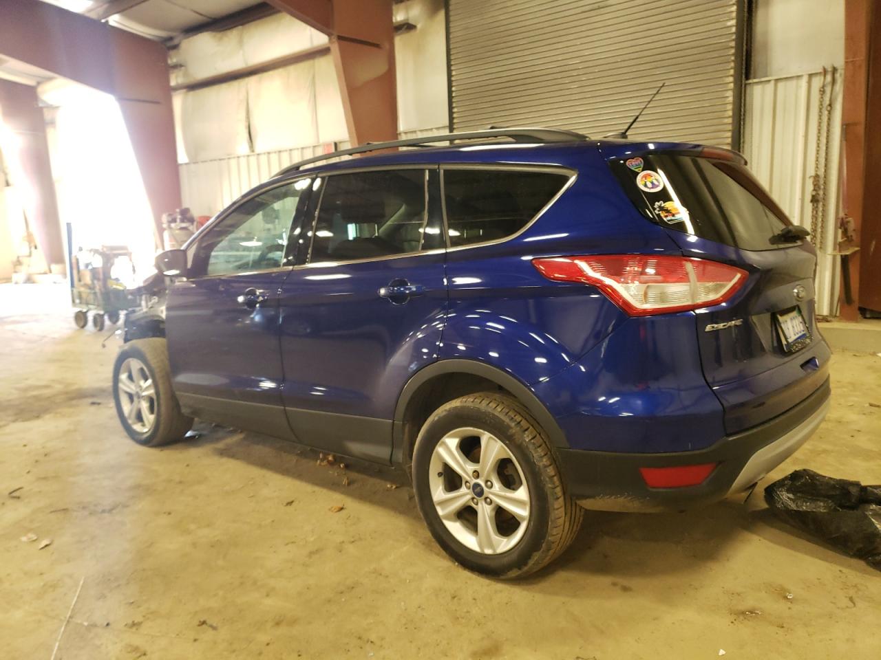 2013 Ford Escape VIN 1FMCU0GX3DUD00842 Copart auction photo, front end / side damage thumbnail 2
