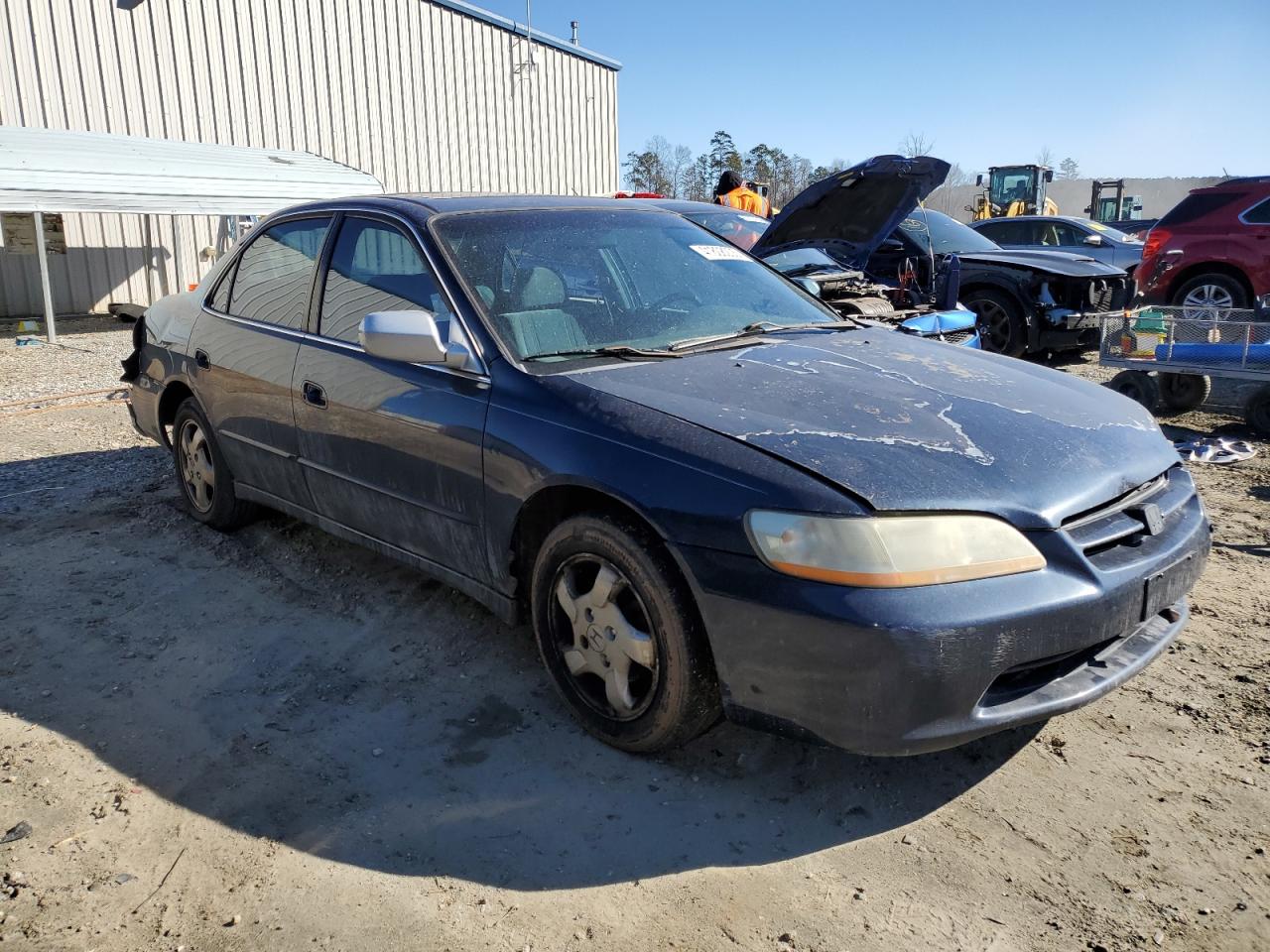 1999 Honda Accord VIN JHMCG5657XC059823 Copart auction photo, rear end / front end damage thumbnail 4