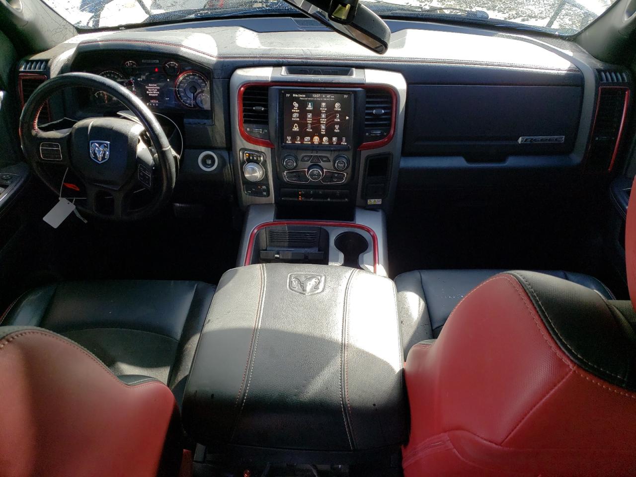 2017 RAM 1500 VIN 1C6RR7YT8HS859364 Copart auction photo, front end / side damage thumbnail 8