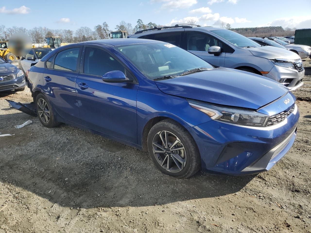 2022 KIA Forte VIN 3KPF24AD0NE448069 Copart auction photo, rear end damage thumbnail 4
