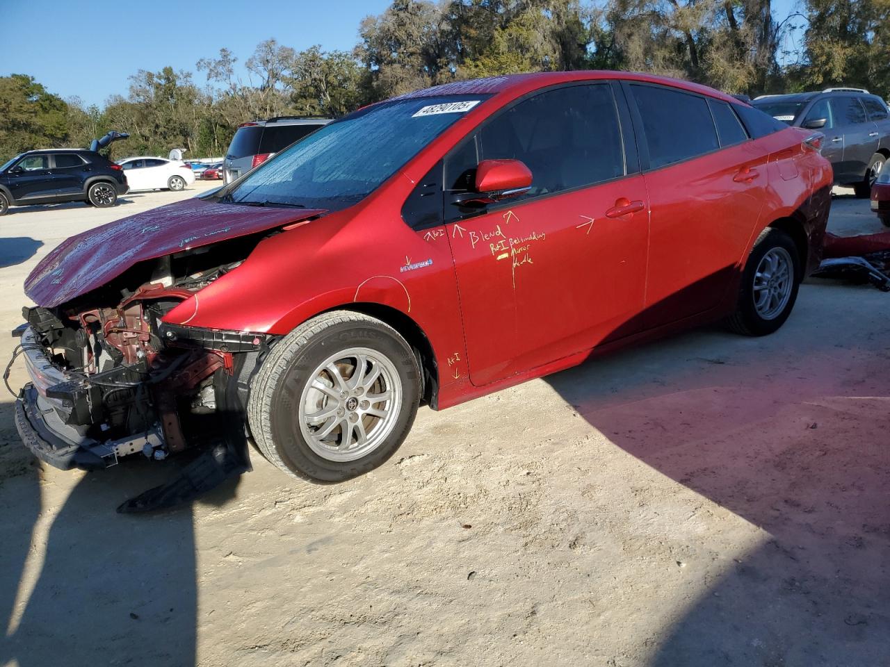 2017 Toyota Prius VIN JTDKARFU2H3052714