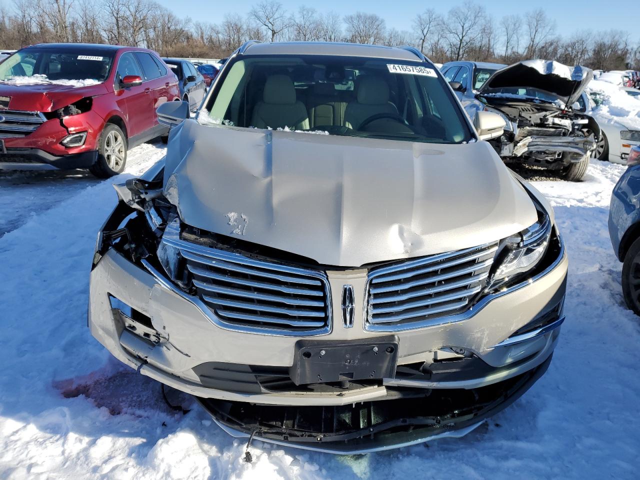 2017 Lincoln MKC VIN 5LMCJ3D91HUL69290 Copart auction photo, front end / minor dent/scratches damage thumbnail 5