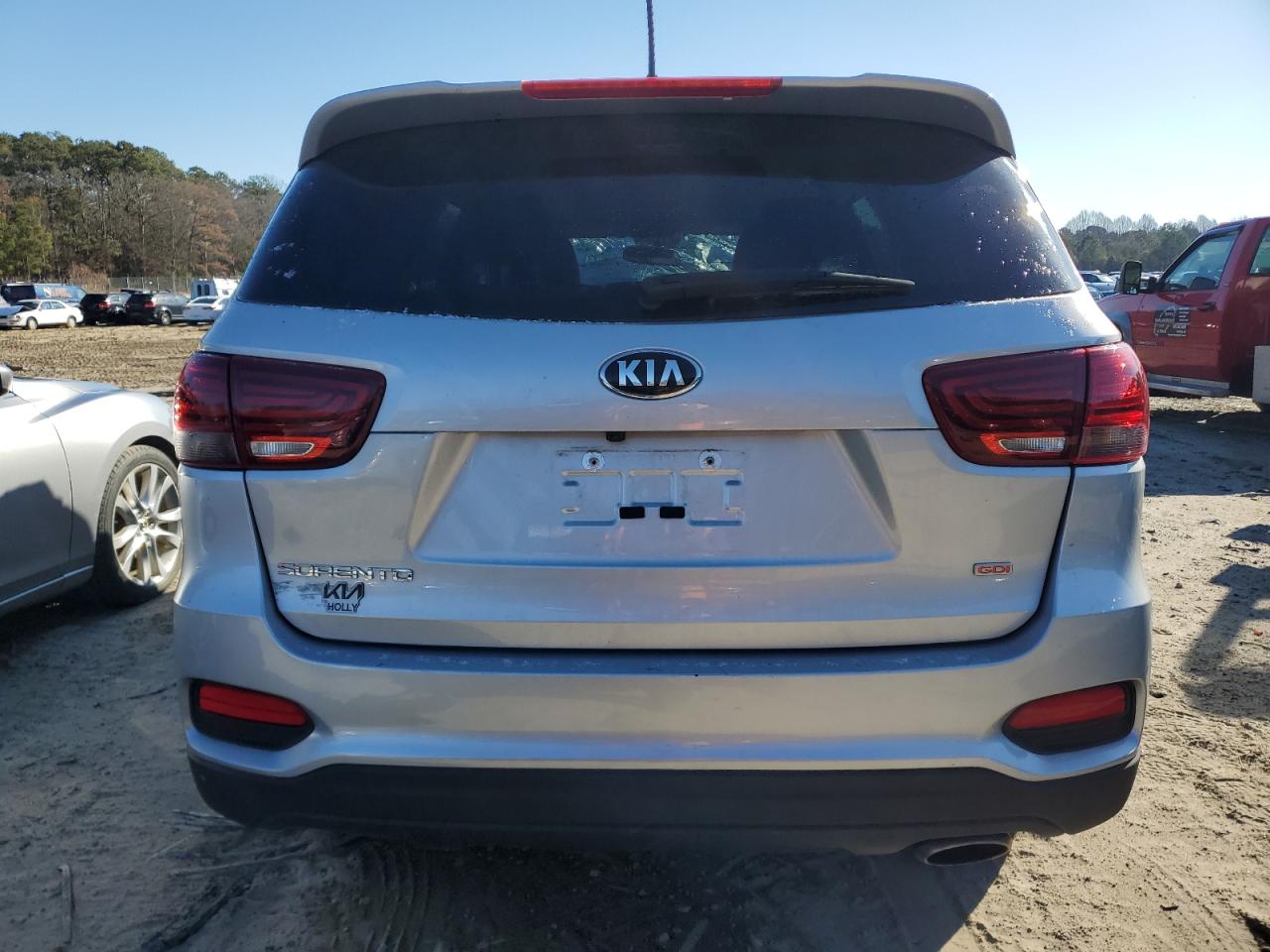 2020 KIA Sorento VIN 5XYPGDA30LG709276 Copart auction photo, front end damage thumbnail 6