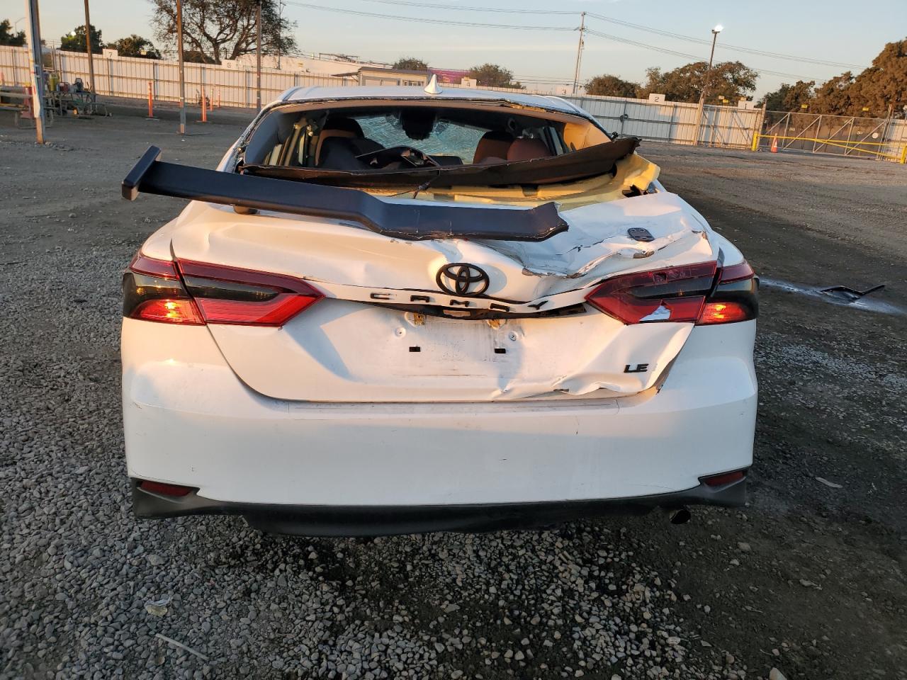 2021 Toyota Camry VIN 4T1C11AK9MU561369 Copart auction photo, all over damage thumbnail 6