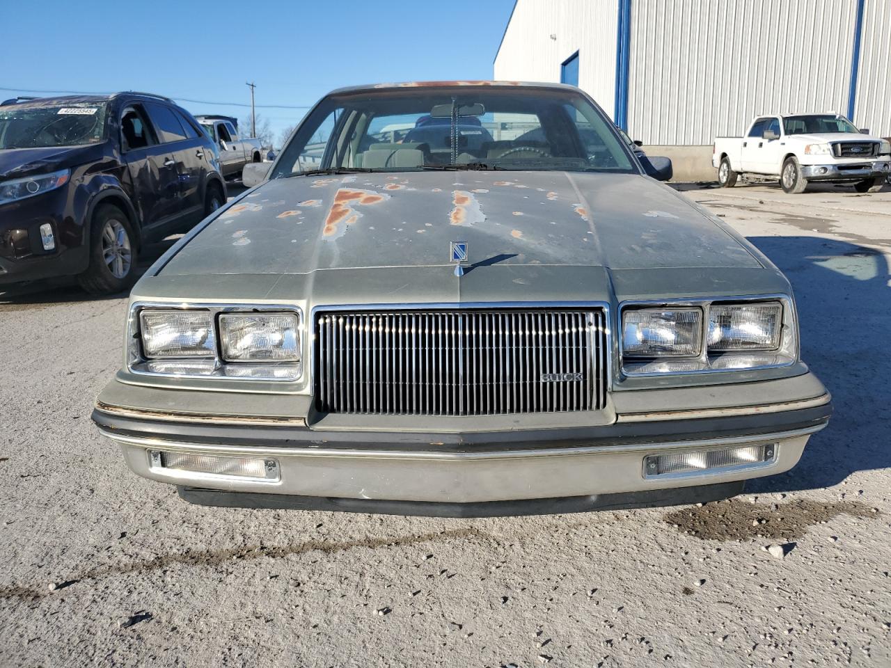 1985 Buick Regal VIN 1G4NM27L7FM430949 Copart auction photo, side damage thumbnail 5