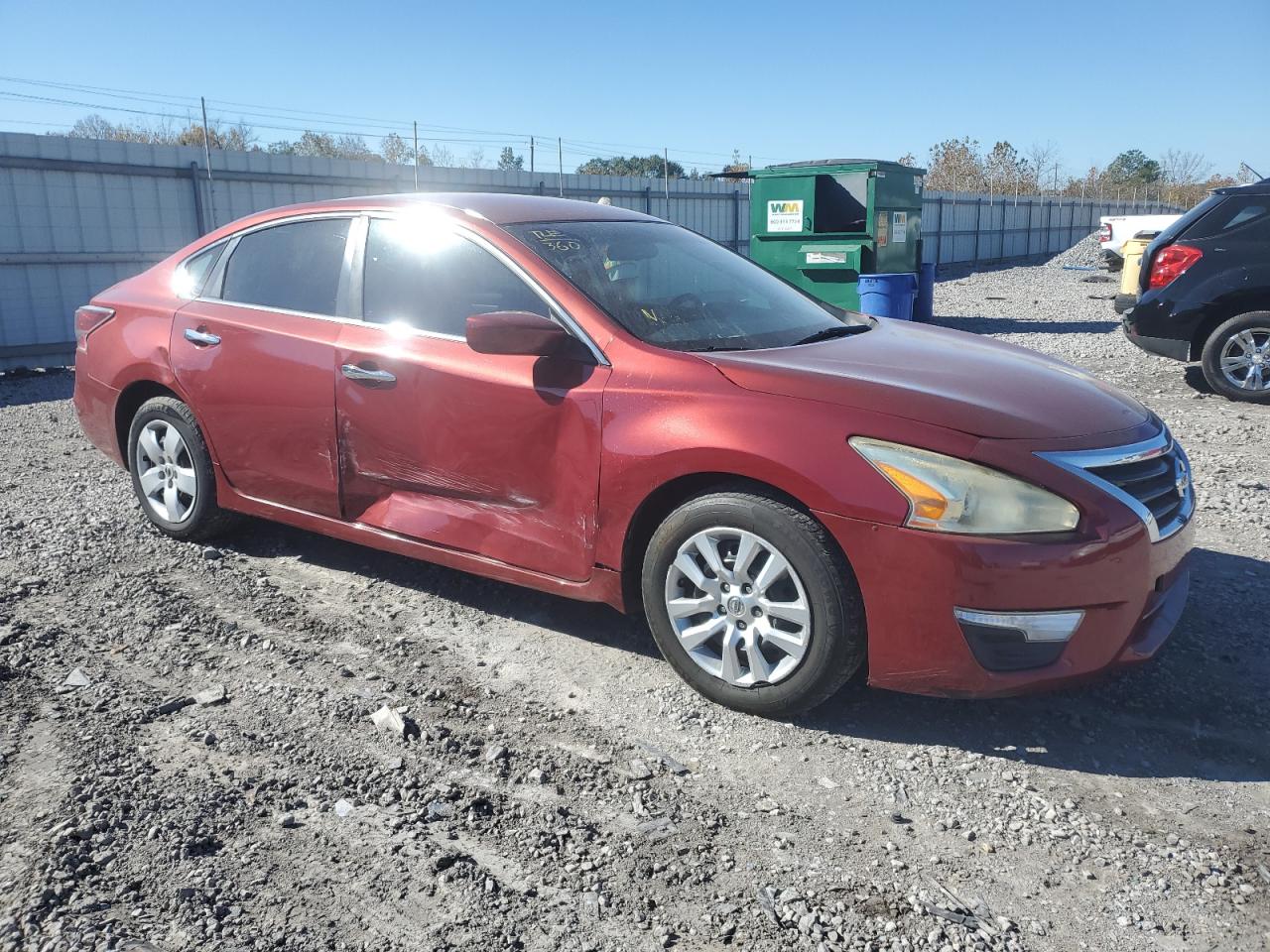 2015 Nissan Altima VIN 1N4AL3AP2FC454059 Copart auction photo, side damage thumbnail 4