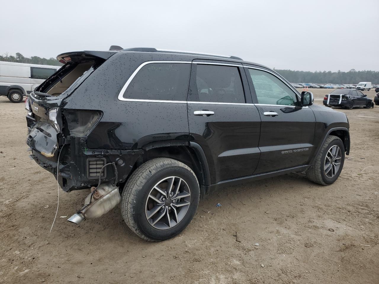 2021 Jeep Grand Cherokee VIN 1C4RJFBG6MC665121 Copart auction photo, rear end / front end damage thumbnail 3