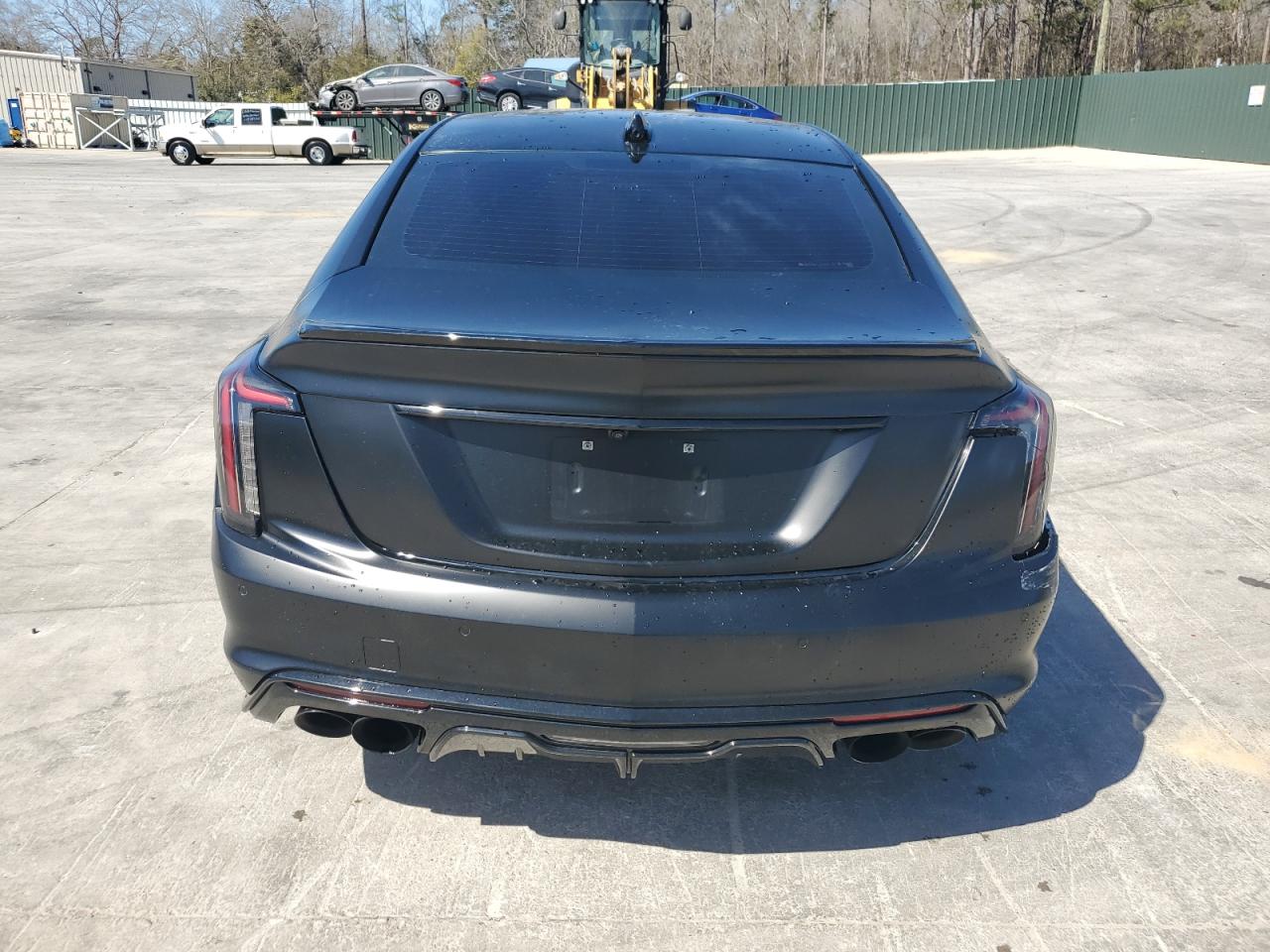 2024 Cadillac CT5-V VIN 1G6D25R60R0860044 Copart auction photo, all over / undercarriage damage thumbnail 6