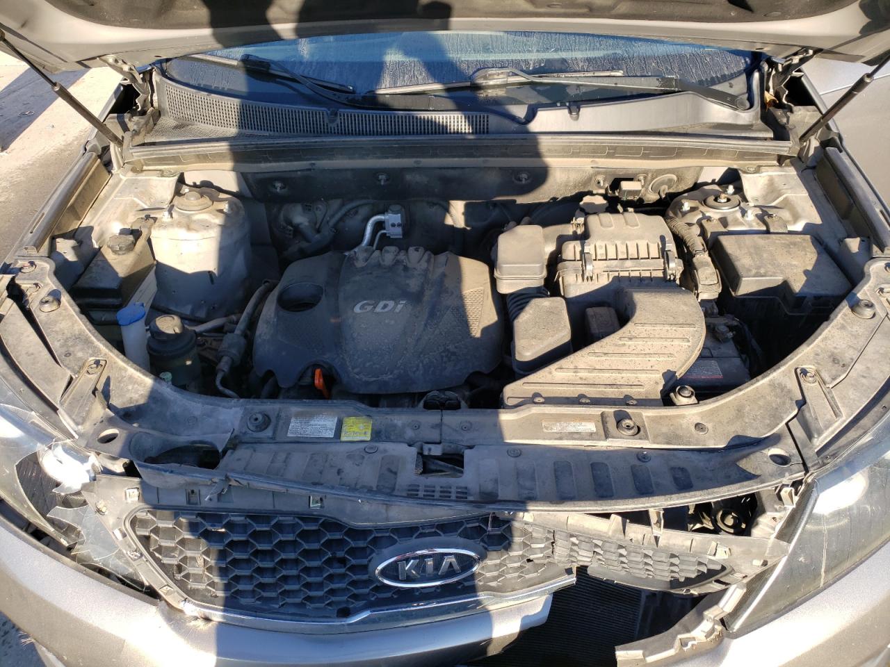 2012 KIA Sorento VIN 5XYKT4A62CG262627 Copart auction photo, front end damage thumbnail 13