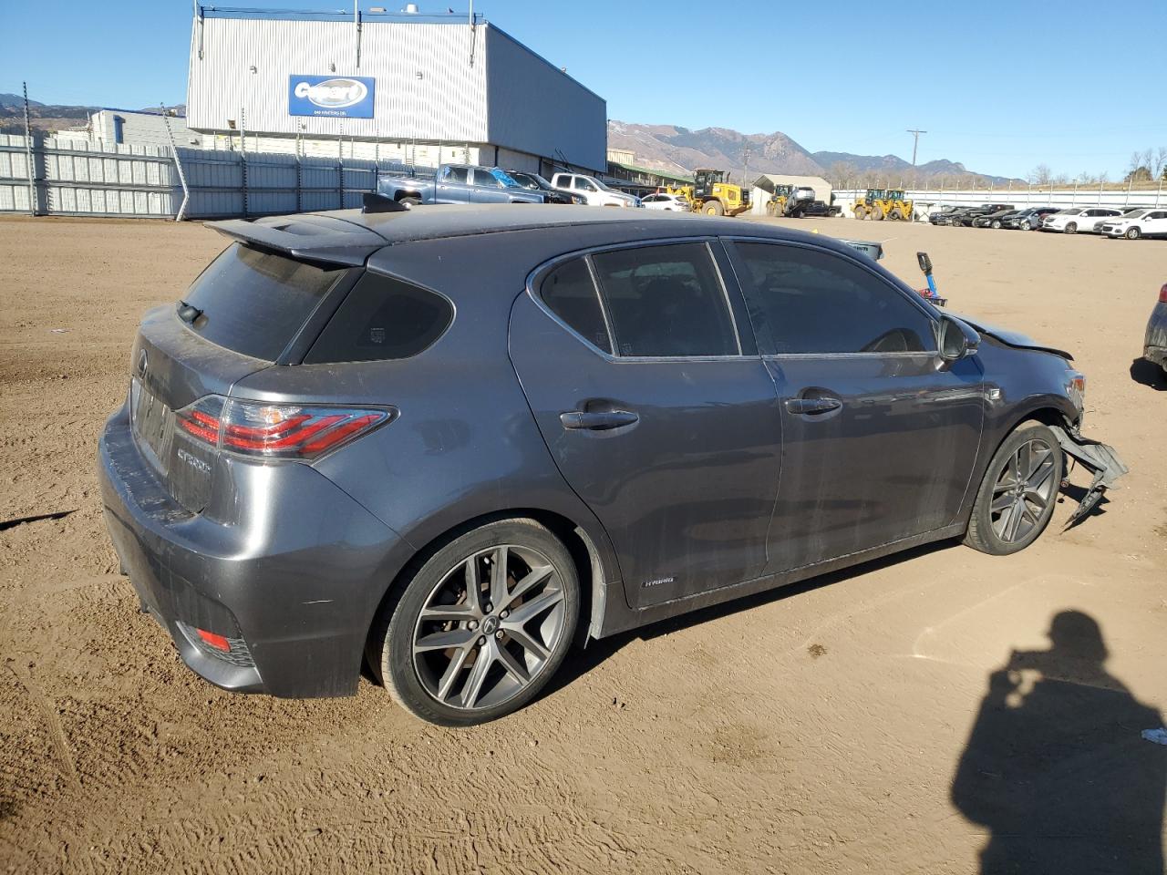 2015 Lexus CT VIN JTHKD5BH3F2213873 Copart auction photo, front end damage thumbnail 3
