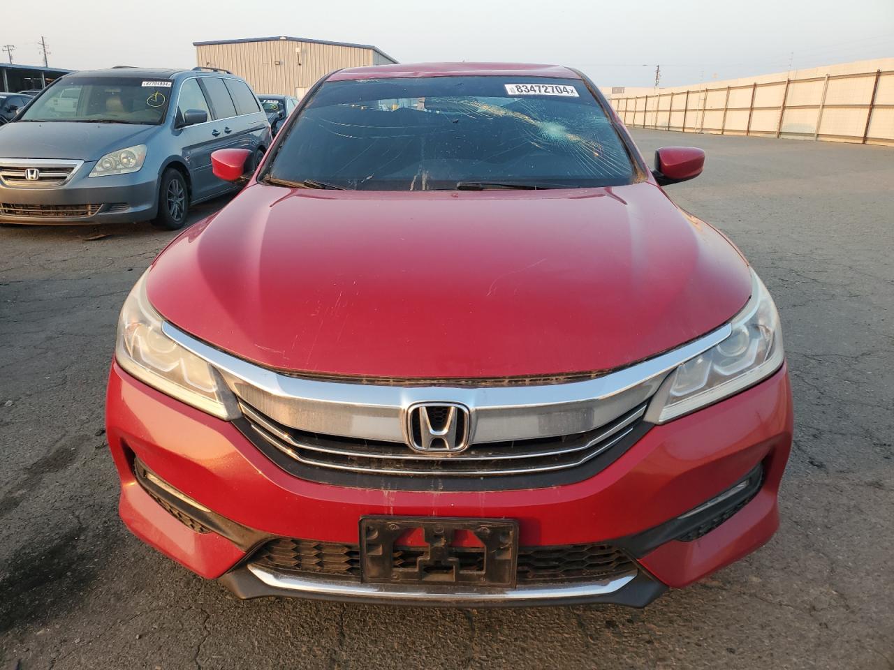 2017 Honda Accord VIN 1HGCR2F51HA242000 Copart auction photo, top/roof damage thumbnail 5