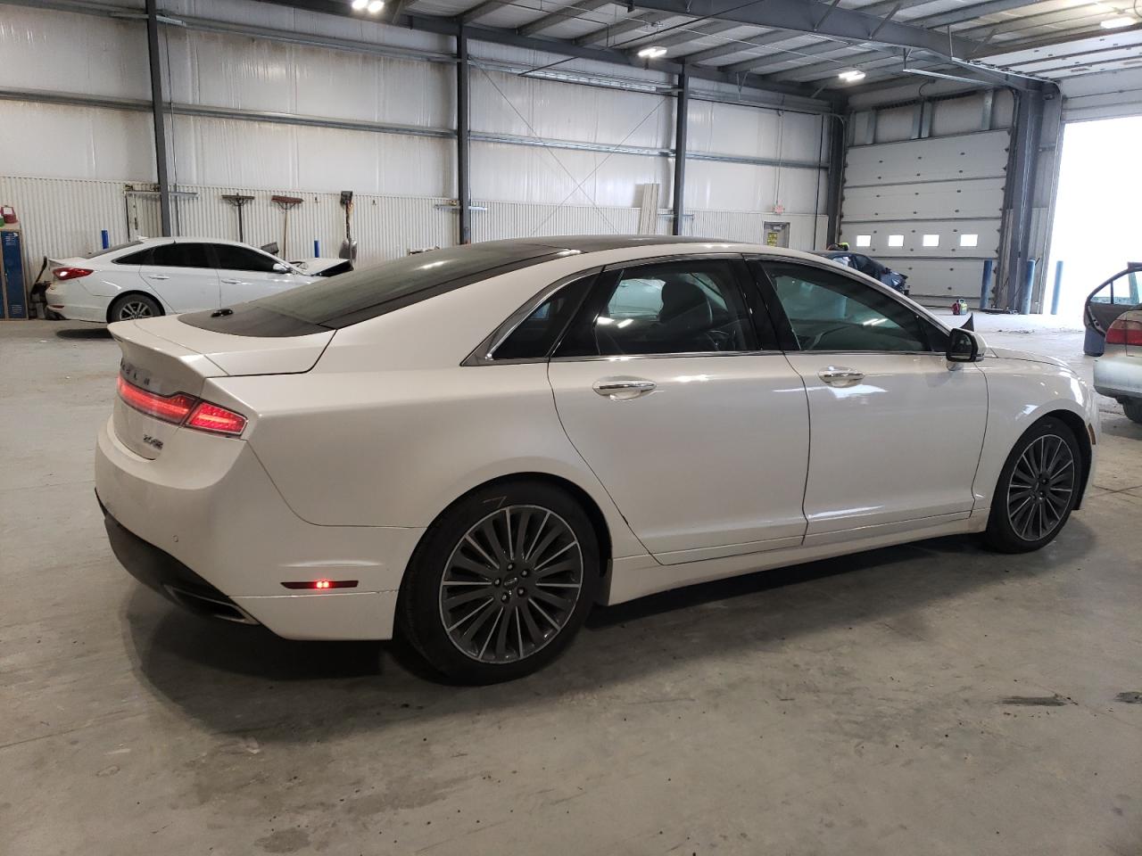2015 Lincoln MKZ VIN 3LN6L2J92FR617706 Copart auction photo, front end damage thumbnail 3