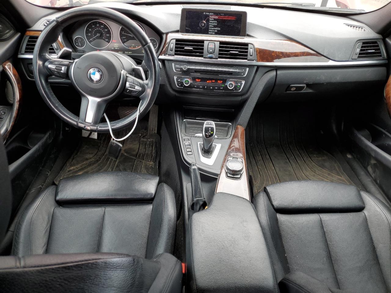 2014 BMW 3er VIN WBA3G7C57EKN37062 Copart auction photo, rear end damage thumbnail 8