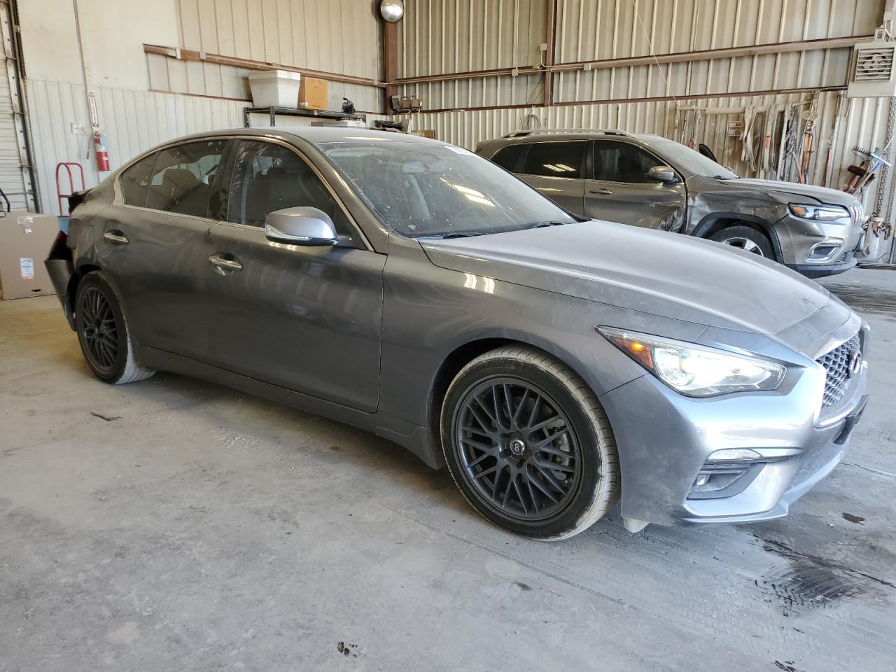 2021 Infiniti Q50 VIN JN1EV7AP3MM707588 Copart auction photo, rear end / minor dent/scratches damage thumbnail 4