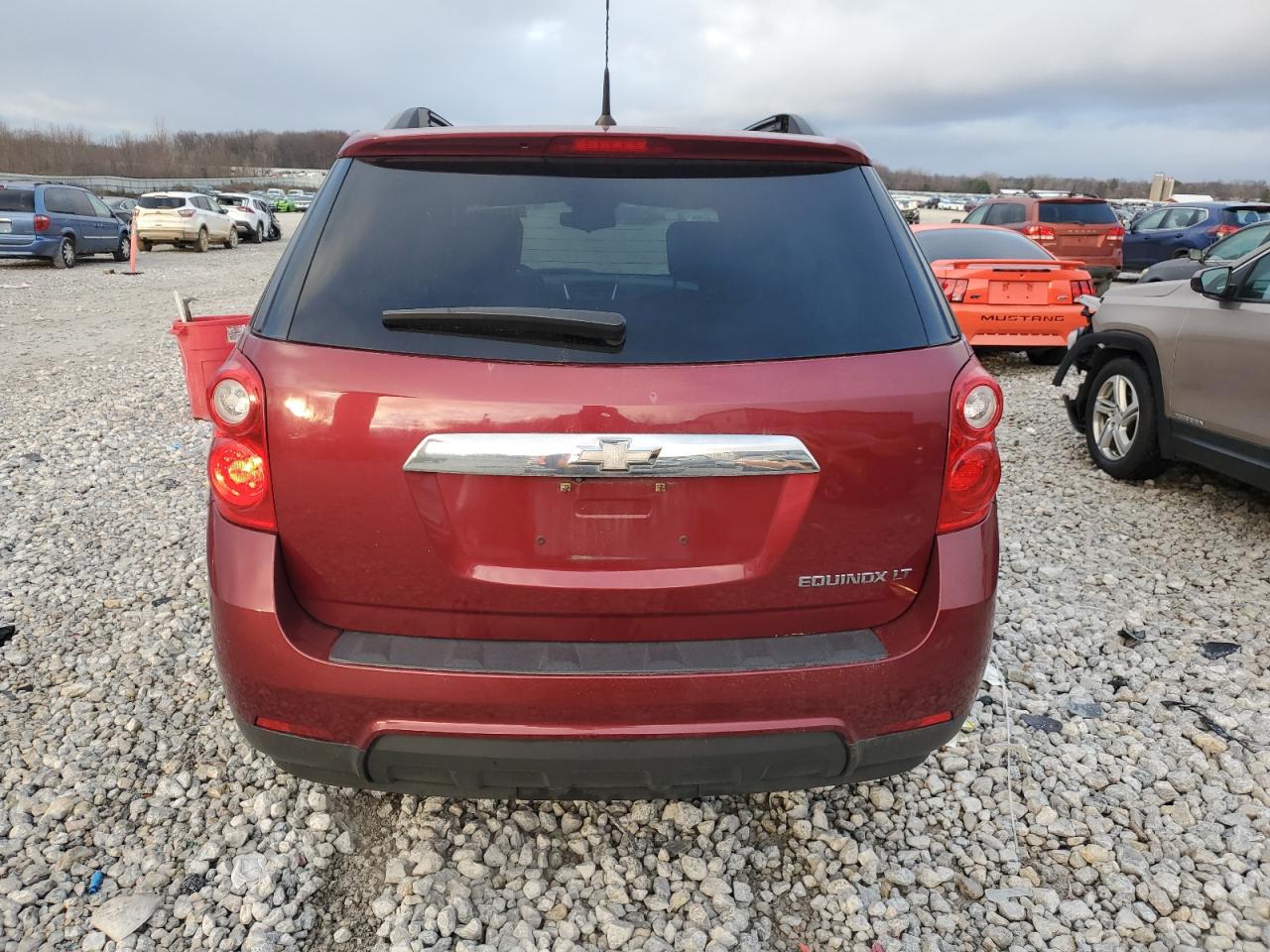2012 Chevrolet Equinox VIN 2GNALDEK6C6235731 Copart auction photo, front end damage thumbnail 6