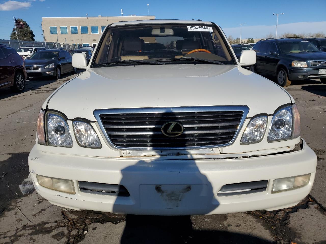 2001 Lexus LX VIN JTJHT00W413506068 Copart auction photo, side damage thumbnail 5