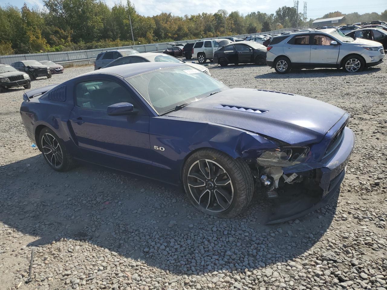 2013 Ford Mustang VIN 1ZVBP8CF8D5252183 Copart auction photo, undercarriage damage thumbnail 4
