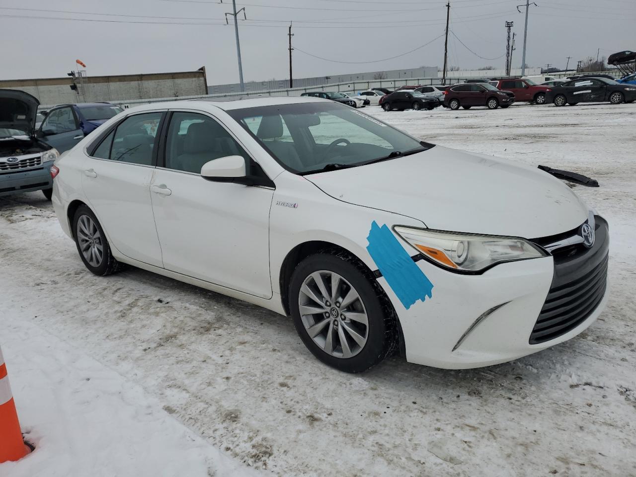2016 Toyota Camry VIN 4T1BD1FK8GU187353 Copart auction photo, all over damage thumbnail 4