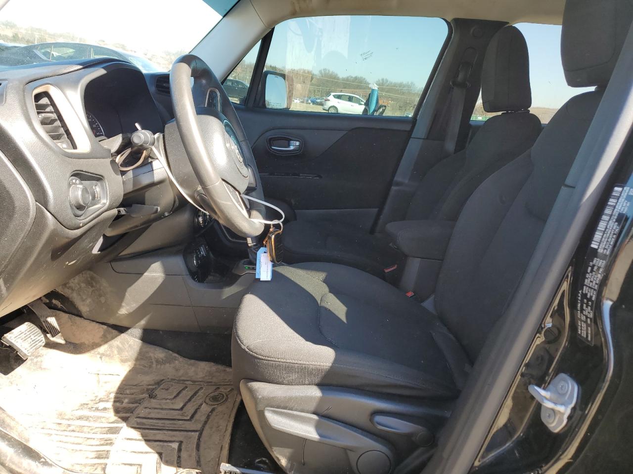 2017 Jeep Renegade VIN ZACCJBAB5HPF36678 Copart auction photo, undercarriage / side damage thumbnail 7