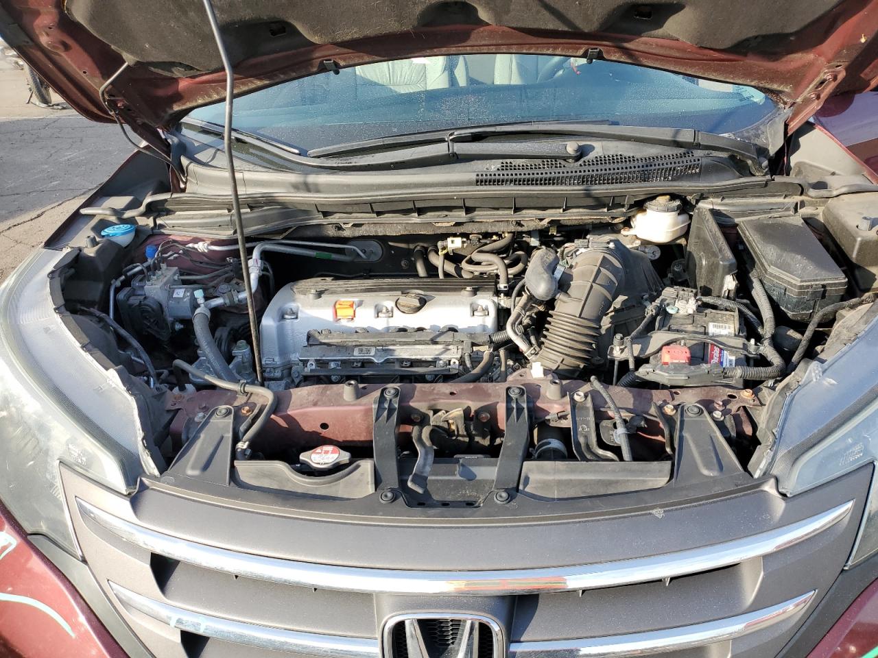 2014 Honda CR-V VIN 5J6RM4H76EL114430 Copart auction photo, rear end damage thumbnail 13