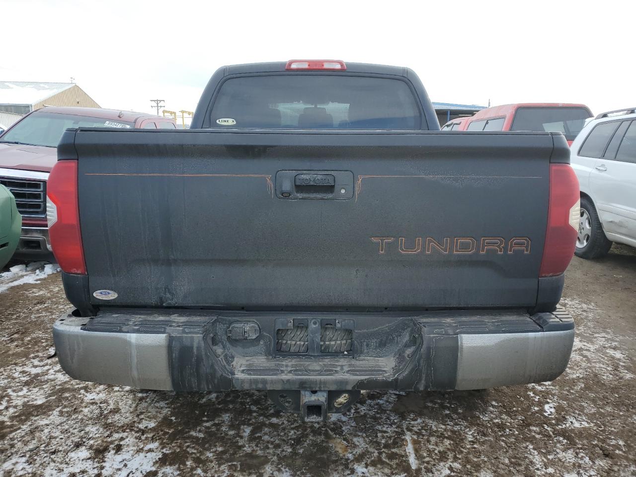 2014 Toyota Tundra VIN 5TFDW5F1XEX381500 Copart auction photo, front end / minor dent/scratches damage thumbnail 6