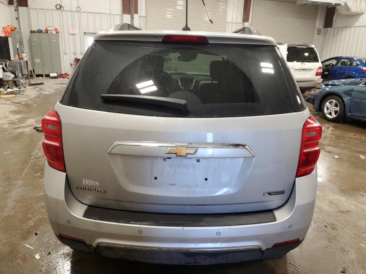 2017 Chevrolet Equinox VIN 2GNALDEK6H6231671 Copart auction photo, front end damage thumbnail 6