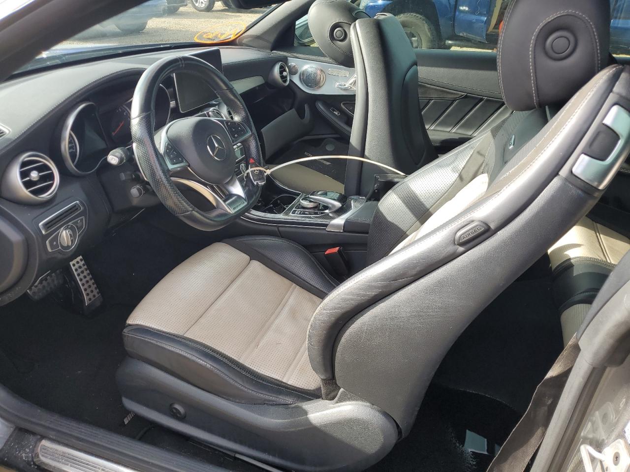 2017 Mercedes-Benz C-klasse VIN WDDWK8GB5HF508151 Copart auction photo, water/flood damage thumbnail 7