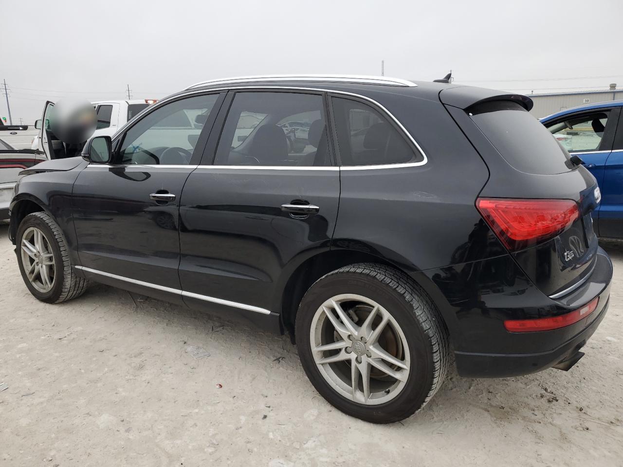 2017 Audi Q5 VIN WA1L2AFP9HA052955 Copart auction photo, front end damage thumbnail 2