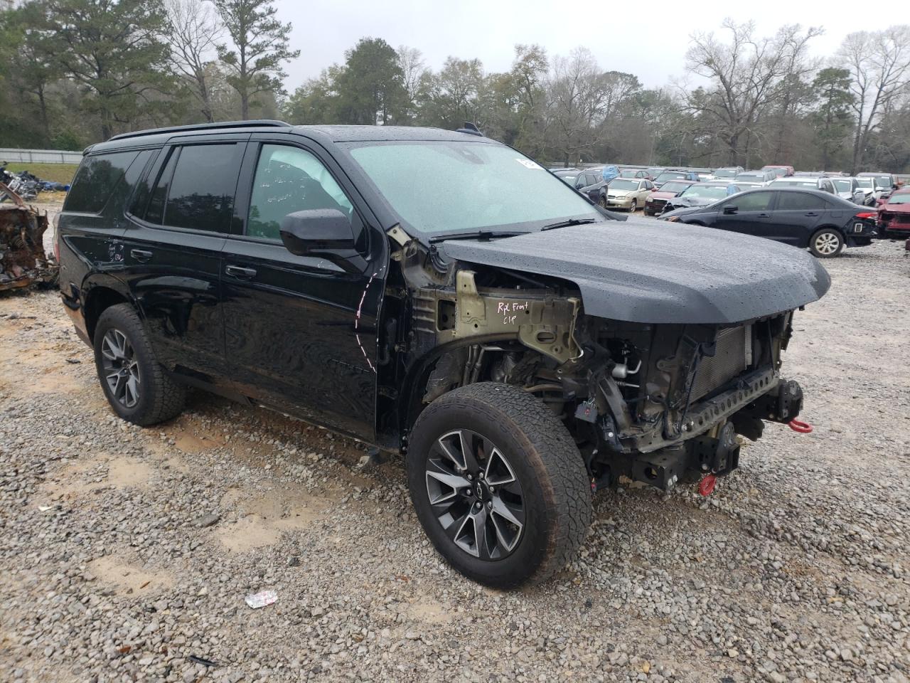 2021 Chevrolet Tahoe VIN 1GNSKPKDXMR366780 Copart auction photo, front end damage thumbnail 4