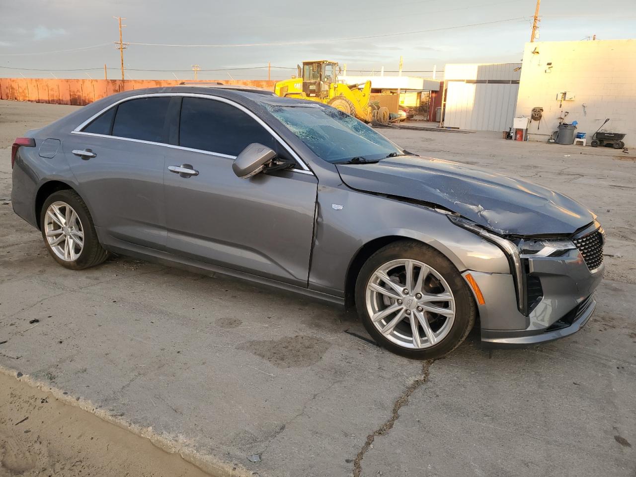 2021 Cadillac CT4 VIN 1G6DA5RK9M0143196 Copart auction photo, all over damage thumbnail 4