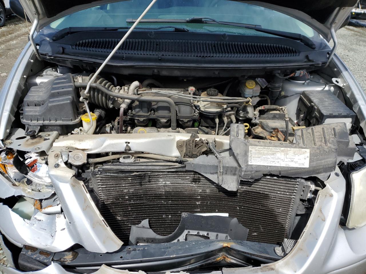 2006 Chrysler Town & Country VIN 2A4GP44R36R836470 Copart auction photo, front end damage thumbnail 12