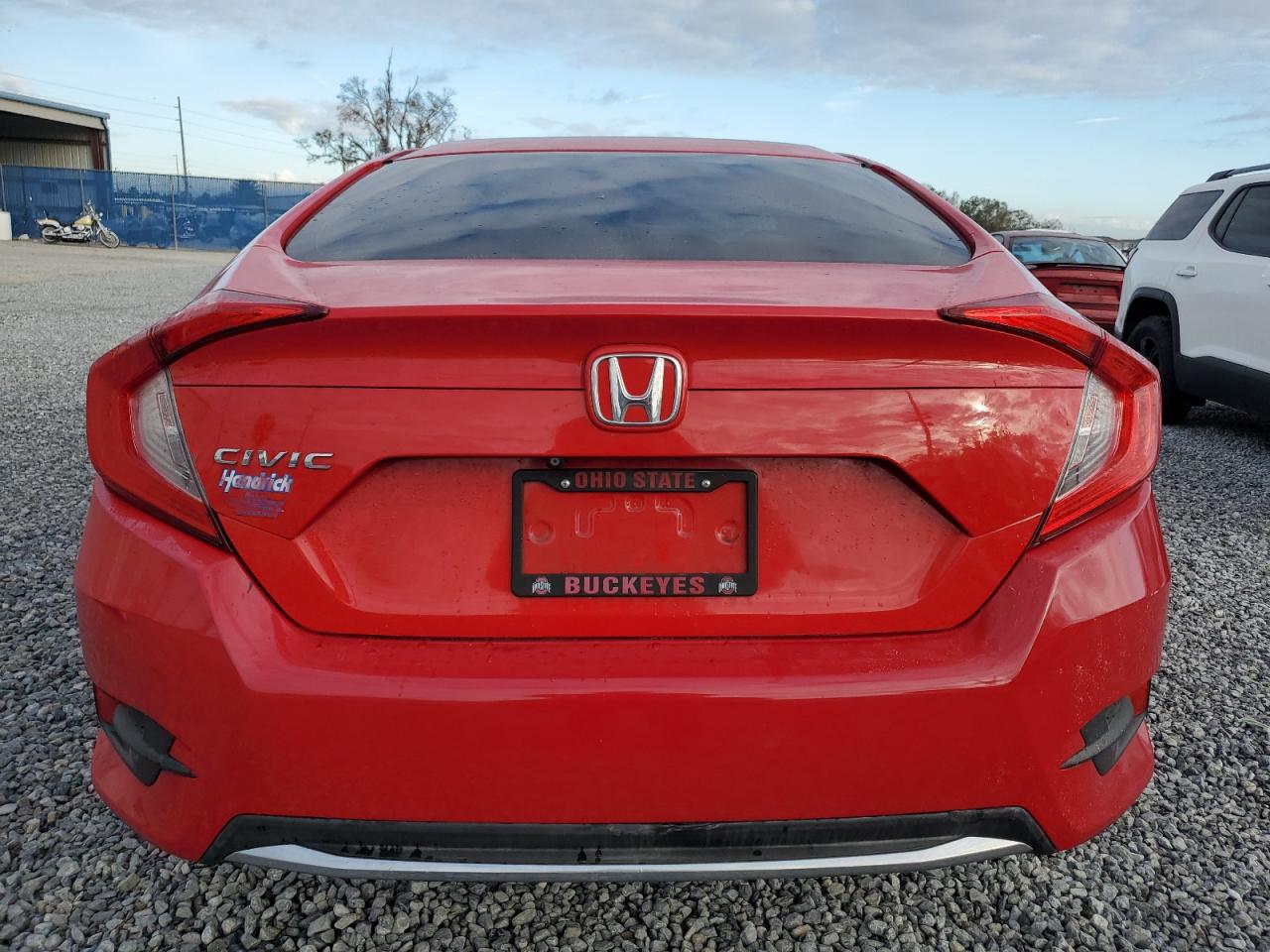 2019 Honda Civic VIN 2HGFC2F68KH551012 Copart auction photo, rear end / mechanical damage thumbnail 6