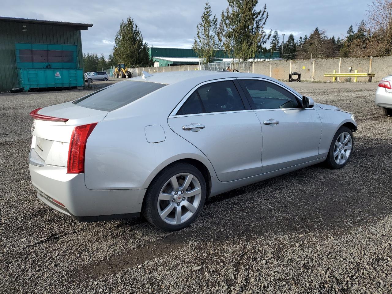 2014 Cadillac ATS VIN 1G6AA5RA1E0112858 Copart auction photo, front end damage thumbnail 3
