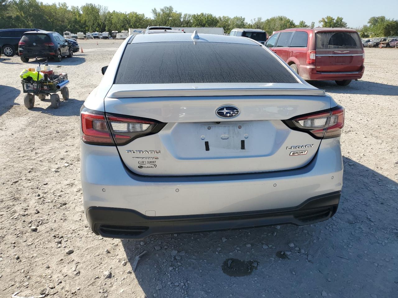 2021 Subaru Legacy VIN 4S3BWAH60M3011719 Copart auction photo, front end / undercarriage damage thumbnail 6