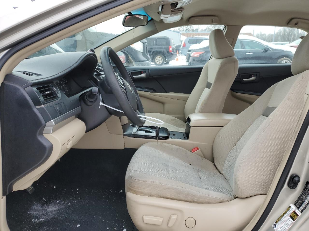 2014 Toyota Camry VIN 4T1BF1FK5EU361757 Copart auction photo, rear end / front end damage thumbnail 7